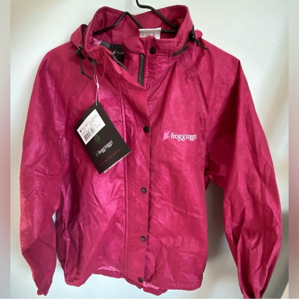 Frogg Toggs Pink Rain Suit